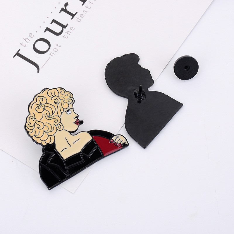 Ghim cài human dễ thương trang trí quần áo, ba lô, mũ, khăn...GC195