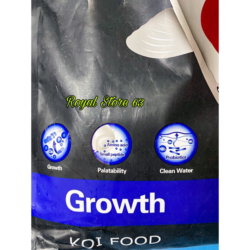 Aquamaster Growth (Xanh Dương) thức ăn cho cá Koi (Chia từ túi 5kg)