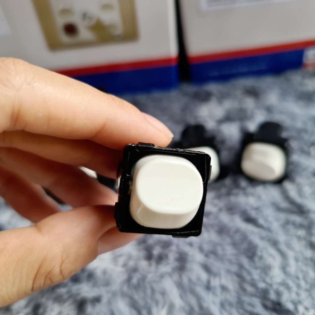 Công tắc 1 chiều 2 chiều gắn mặt ổ cắm, hạt ct đơn 1 cực 2 cực