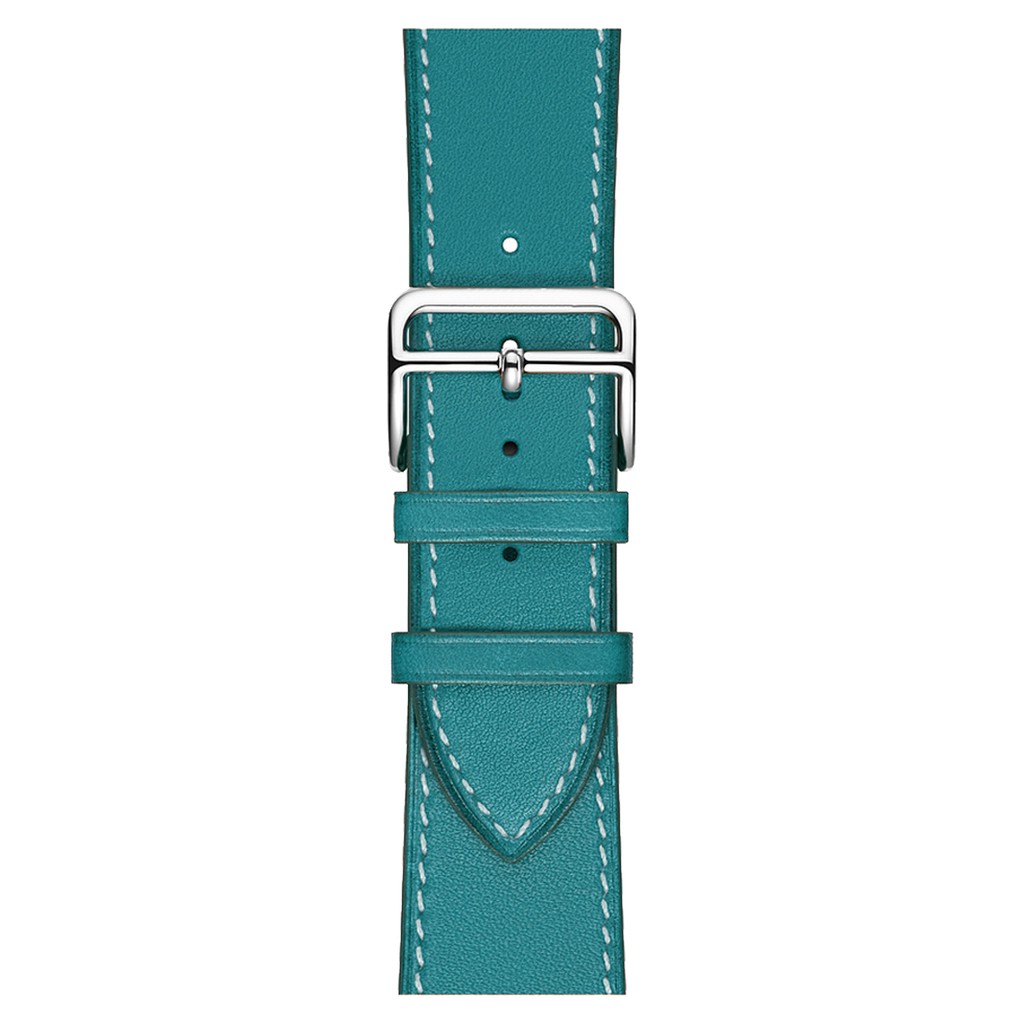 Dây da thích hợp cho đồng hồ thông minh Apple Watch Series 6 / 5 / 4 / 3 / 2 / 1 / Se kích Thước 38mm 42mm 40mm 44mm