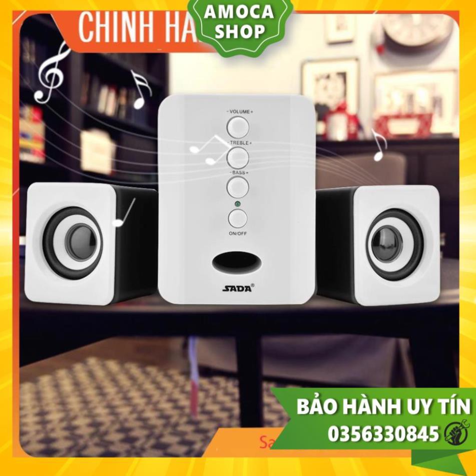 Loa Bãi Nhật, Bộ Loa Máy Tính Usb Sada D202 2020 giá Rẻ Âm Thanh Sống Động