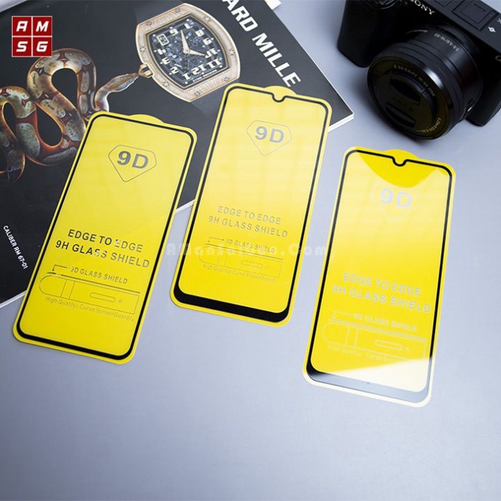 Kính Cường Lực Realme C21 C21Y C25 C25s C25Y 2021 Full màn trong suốt 9D OG xanh Cao cấp Tặng Kèm Khăn Lau