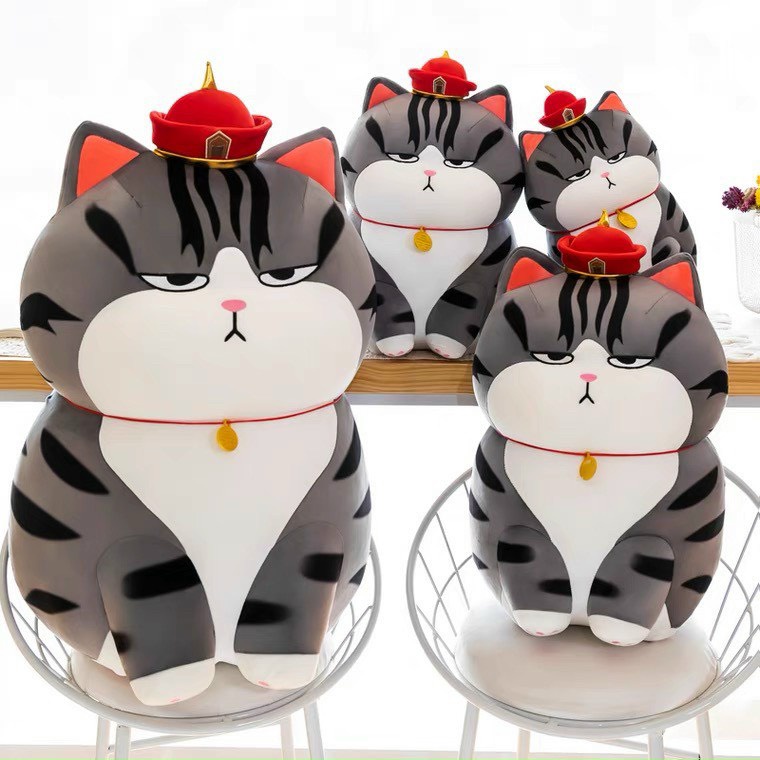 (Giao Hoả tốc) (Bao so giá) Gấu Bông Mèo Hoàng Thượng Khổng Lồ - Mèo Bông To - Size lớn nhất 1m