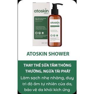 Atoskin shower - sữa tắm atoskin hỗ trợ cho người viêm da cơ địa
