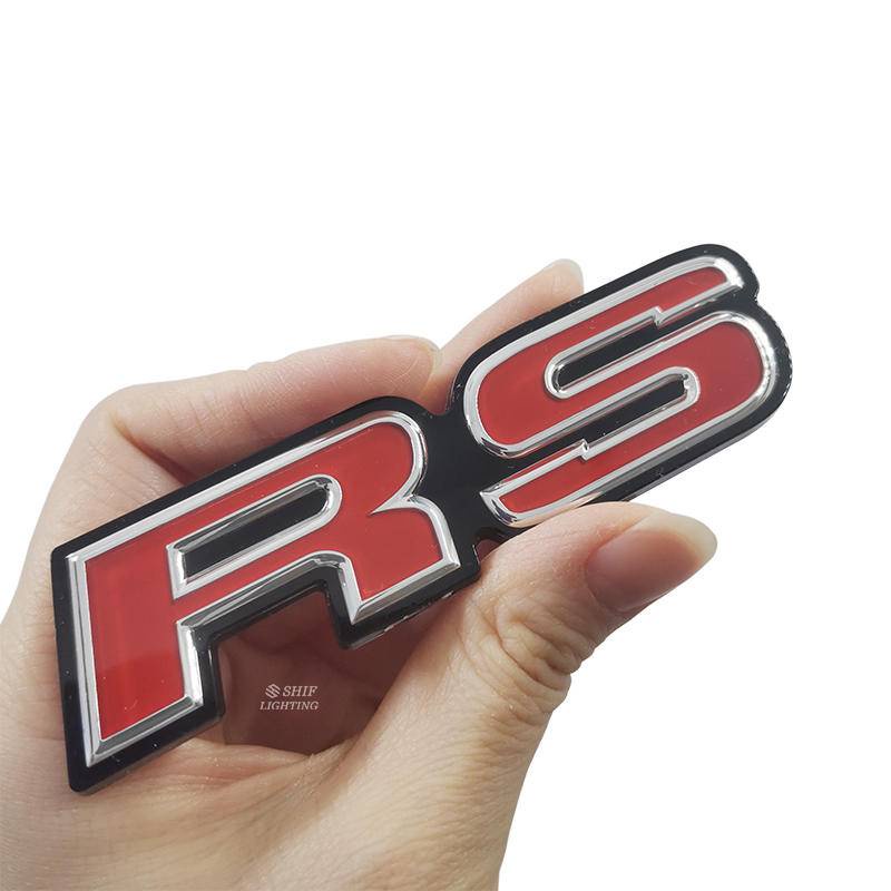 1 Miếng Dán Logo Chữ RS Trang Trí Xe Hơi Honda RS