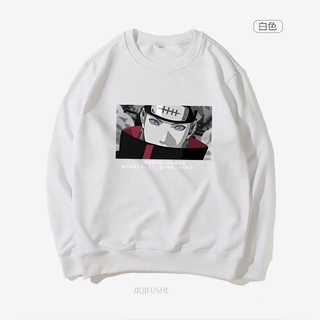 Áo Khoác Hoodie Dáng Rộng In Hình Naruto Cá Tính Cho Cặp Đôi