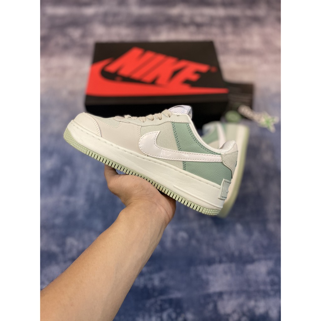 [MyGsneaker] Giày AF1 Shadow Mint cao cấp cho nữ