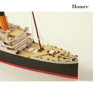 3d 1 / 400 Tàu Titanic Anh DIY Mô Hình Giấy Đồ Chơi Trang Trí Máy Tính Để Bàn