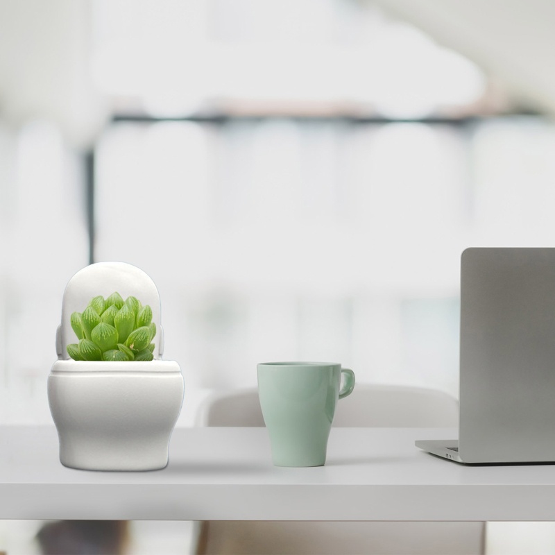 Khuôn Silicone Đổ Xi Măng / Chậu Hoa / Chậu Cây Cảnh DIY