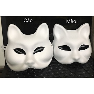 Mặt nạ cáo trơn DIY
