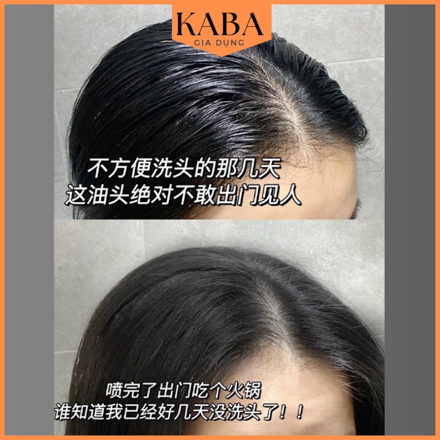 Dầu Gội Khô Hồng Đào, Xịt Gội Khô KABA