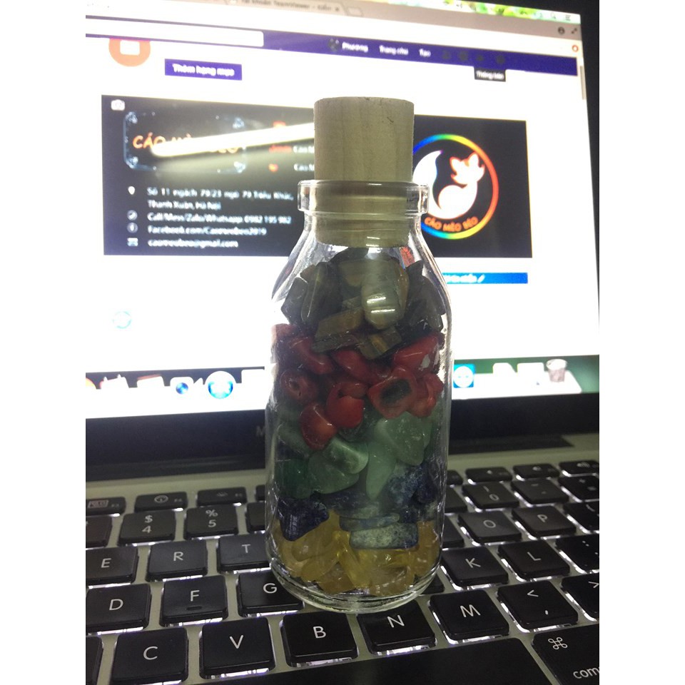 LỌ ĐÁ VỤN NGŨ SẮC - KIM - MỘC - THỦY - HỎA - THỔ | BigBuy360 - bigbuy360.vn