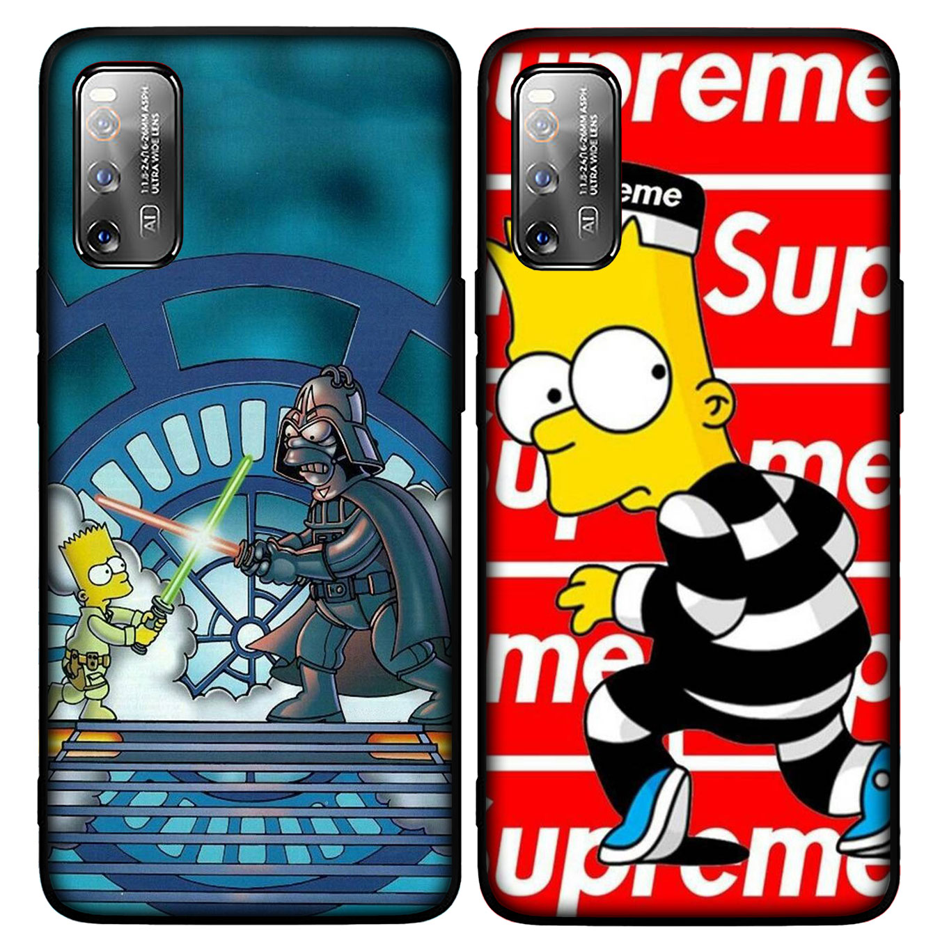 Ốp Điện Thoại Silicon Mềm Hình Simpsons Supreme A170 Cho Samsung Galaxy S21 Ultra S8 Plus M62 F62 A32 A52 A72 A12 S21 + S8 + S21Plus