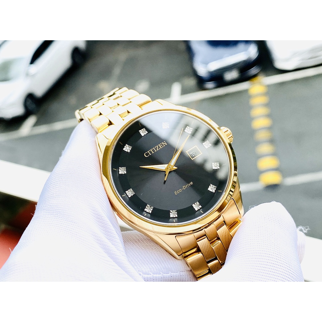 Đồng hồ nam dây thép Citizen Eco drive BM7252 51G