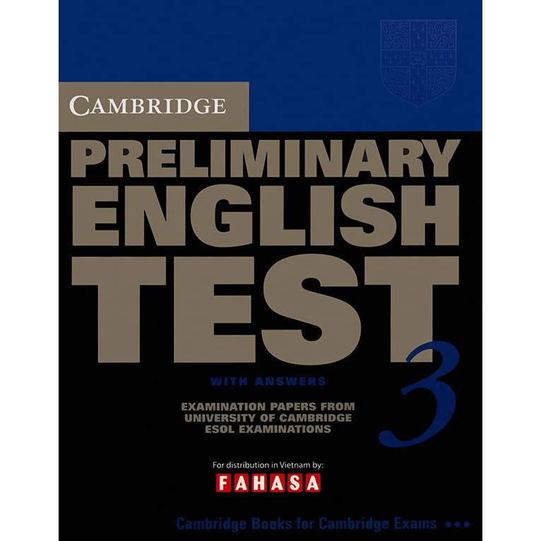 Sách - Cambridge Preliminary English Test (PET) 3