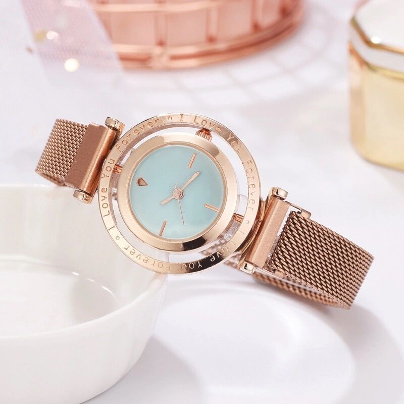 Đồng Hồ Đeo Tay Winner Chống Nước Chống Trầy Xước Dây Kim Loại retro Chất Lượng Cao 25