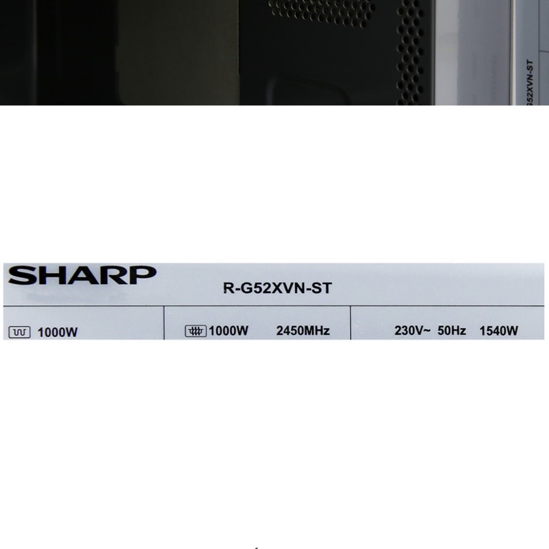 Đĩa lò vi sóng Sharp R-G52XVN-ST 25 lít chính hãng RG52XVNST