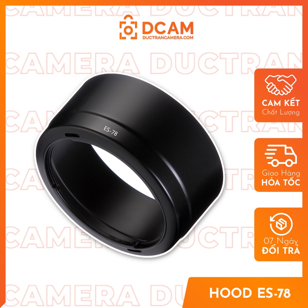 Hood ES-78 loa che nắng cho lens EF 50mm f/1.2L USM