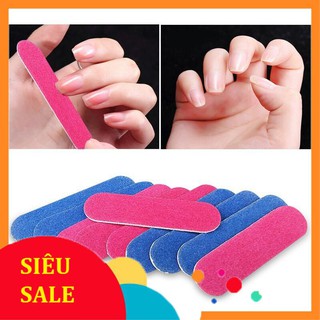 Cây dũa móng tay, móng chân/ thanh giũa móng tay mini 2 màu