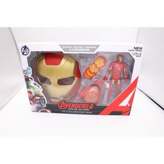 Mặt nạ người sắt Iron man và phụ kiện 1877