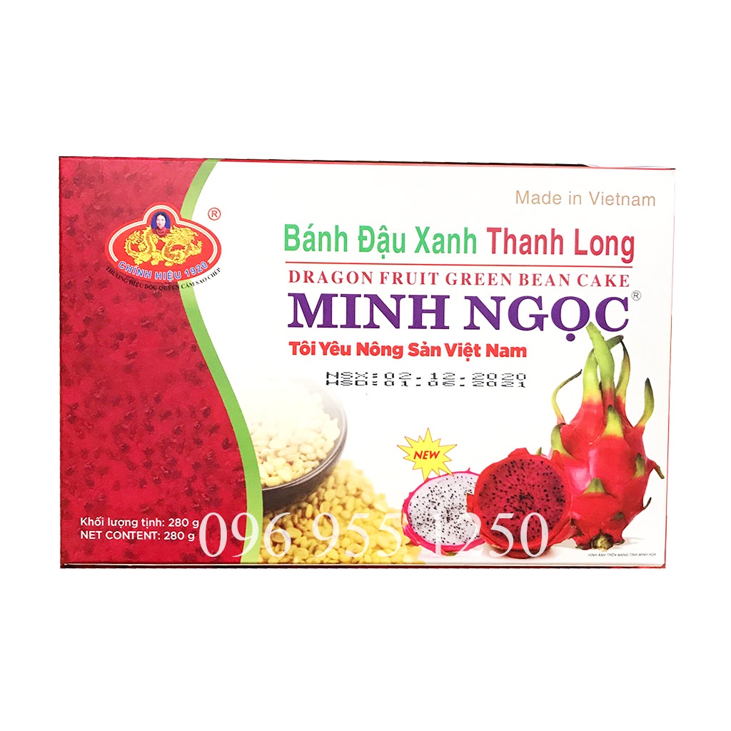 Bánh đậu xanh Minh Ngọc A35 8 vị 300g | BigBuy360 - bigbuy360.vn