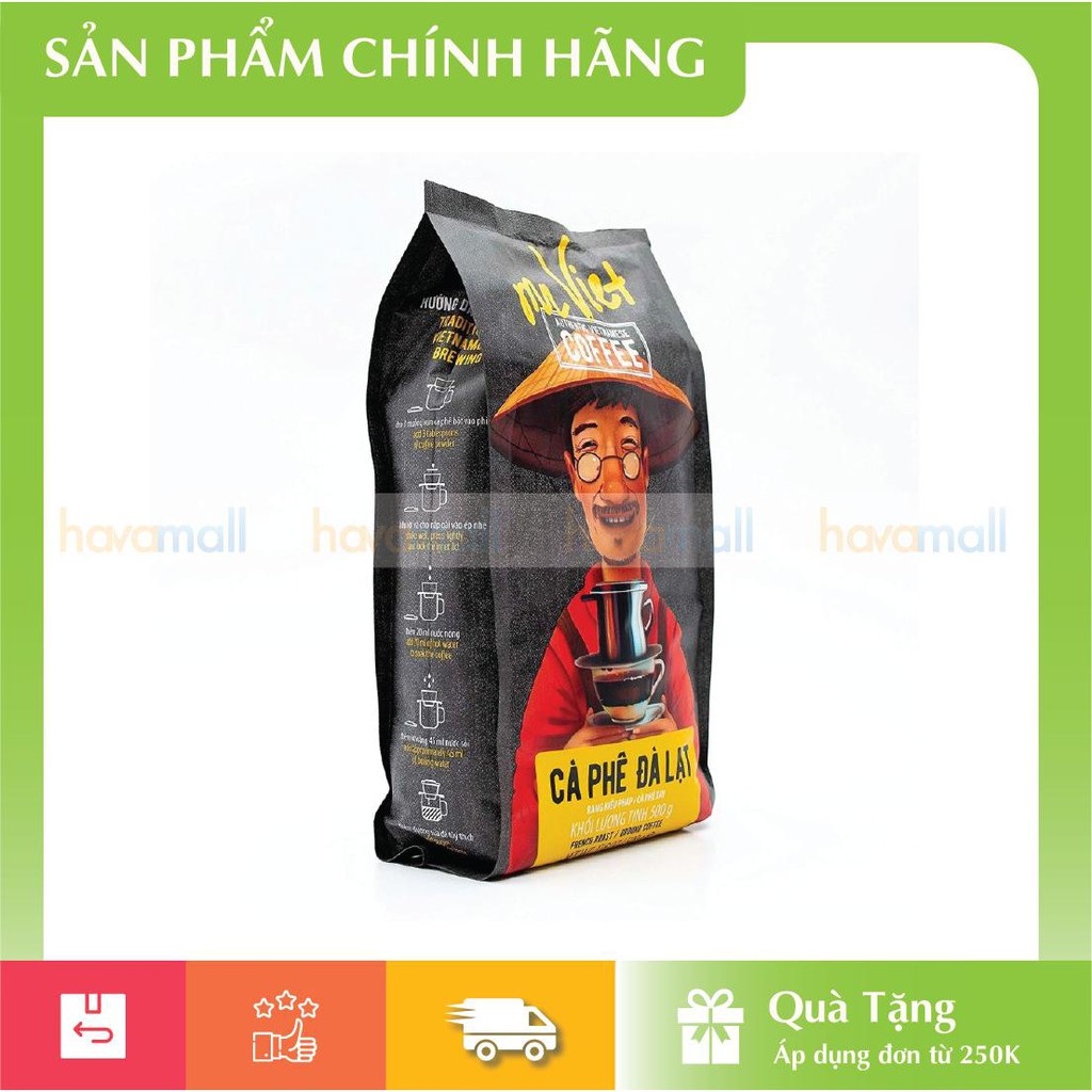 Cà Phê Mr.Việt_ Đà Lạt_Rang Xay