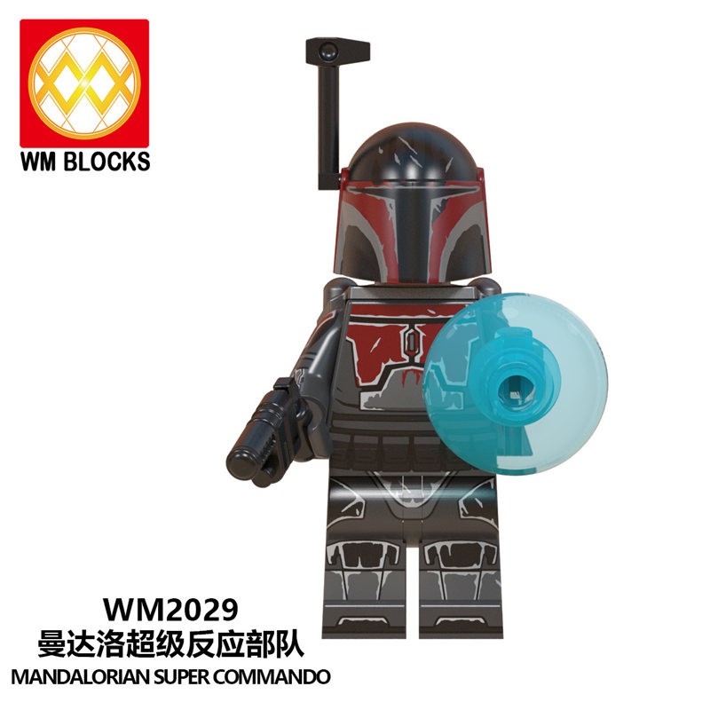 Mô hình nhân vật lego phim chiến tranh giữa những vì sao TCW S7 WM6098