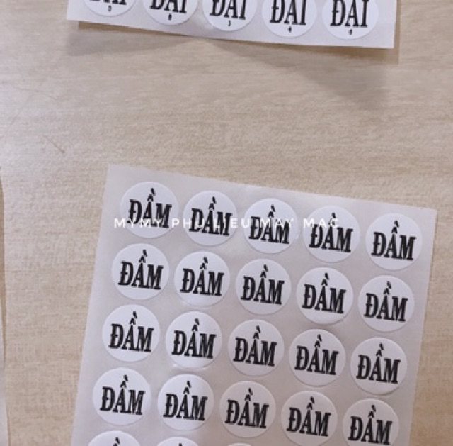 Decal size dán chữ Đại Lửng Lỡ Dài Ngắn Đầm | BigBuy360 - bigbuy360.vn