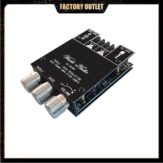 Bảng mạch khuếch đại âm thanh 2 kênh 50w bluetooth zk-502mt 5.0
