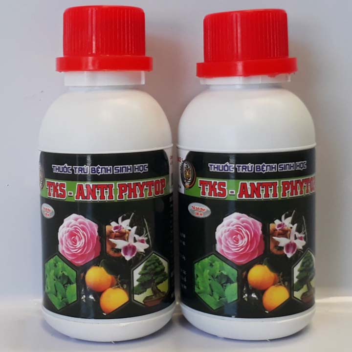 ANTIPHYTOP Chế Phẩm Trừ Nấm Sinh Học Hoa Hồng: Đốm Vàng, Đen Thân, Thối Nhũn - 100ML