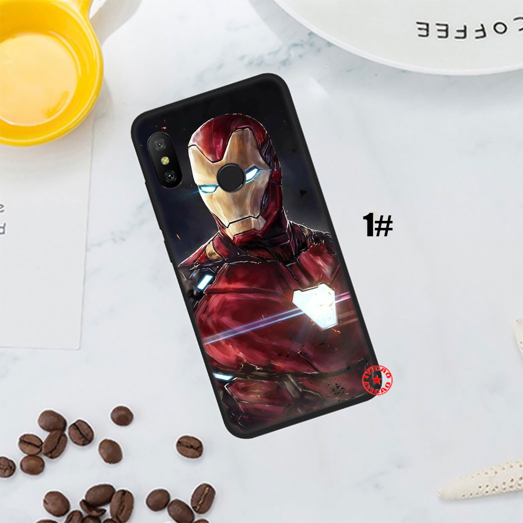 Ốp Lưng Silicone Mềm Phong Cách Iron Man Cho Xiaomi Redmi S2 Go 9a 8a 7a 6a 5a 4a 5 Plus 98qf