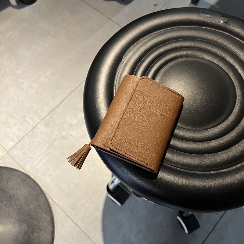 Ví da nữ Handmade Tassel Wallet Onetothree