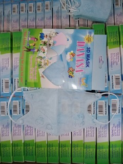 Khẩu trang 3D trẻ em