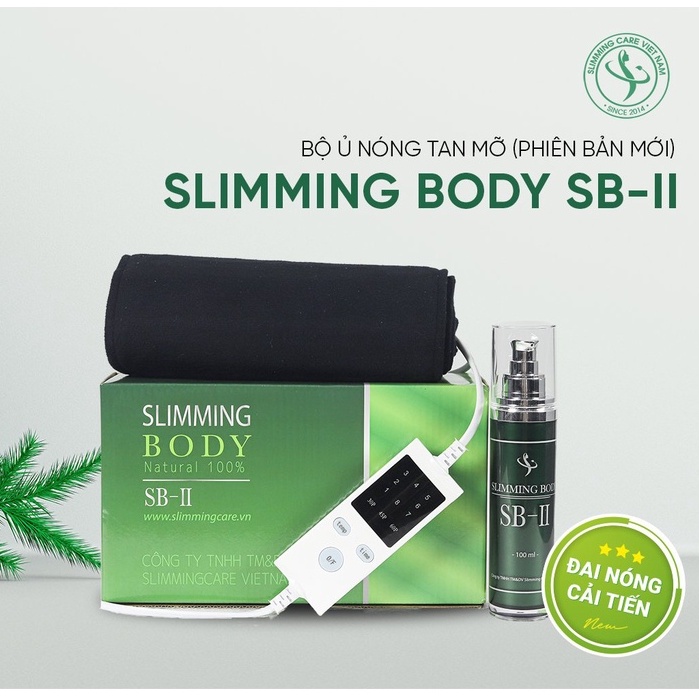 Bộ ủ nóng Slimming Body SB2 Đai quấn nóng giảm mỡ đánh tan mỡ bụng Morasa Beauty SC06