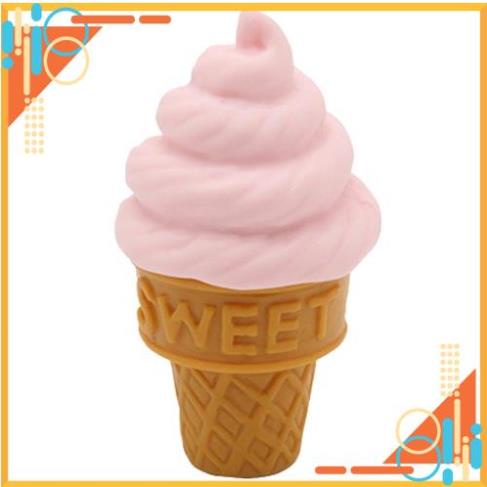 Gôm tẩy cute nắp ráp iwako hình soft ice
