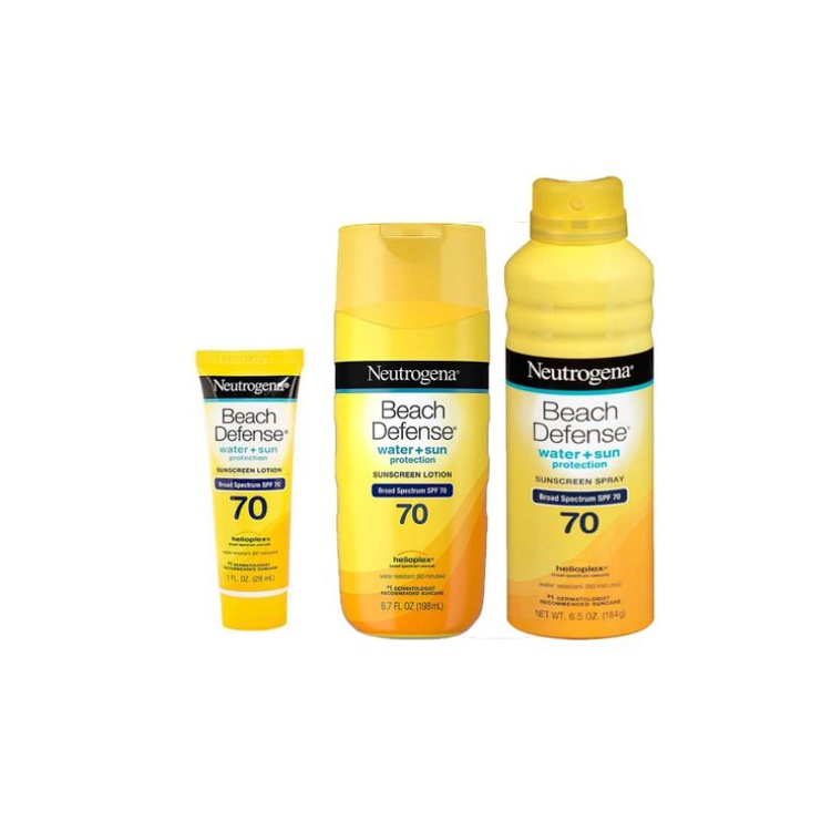 [4/2024] Kem chống nắng toàn thân Neutrogena Beach Defense chống nước SPF70