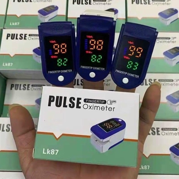 Máy Đo Nồng Độ Oxi Cơ Thể Kẹp Ngón Tay MÃ LK87 Pulse Oximeter