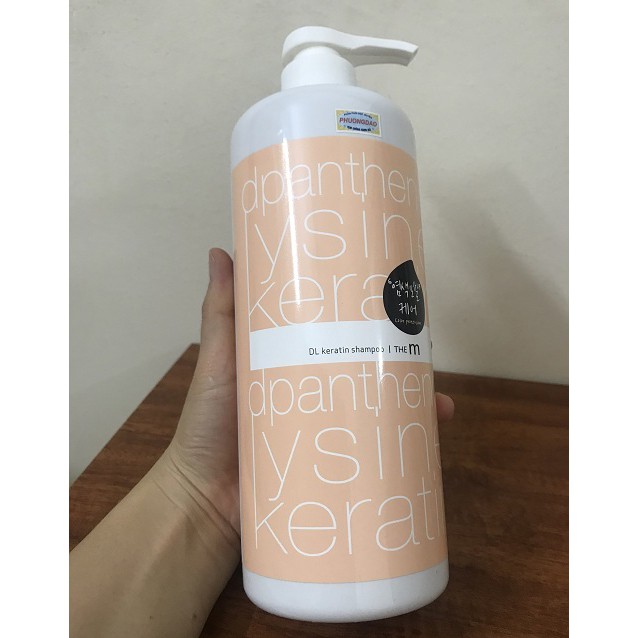 Dầu gội bảo vệ màu tóc, bền màu tóc nhuộm Welcos Mugens DL Keratine Shampoo Hàn Quốc 250ml