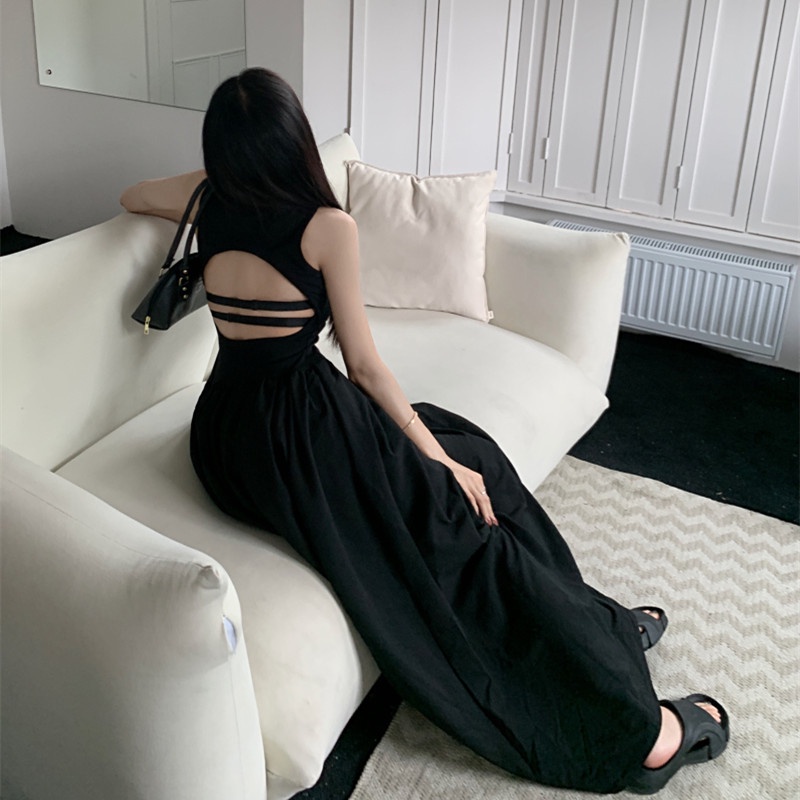 Đầm maxi Sát Nách Dáng Rộng Thiết Kế Quyến Rũ Cho Nữ