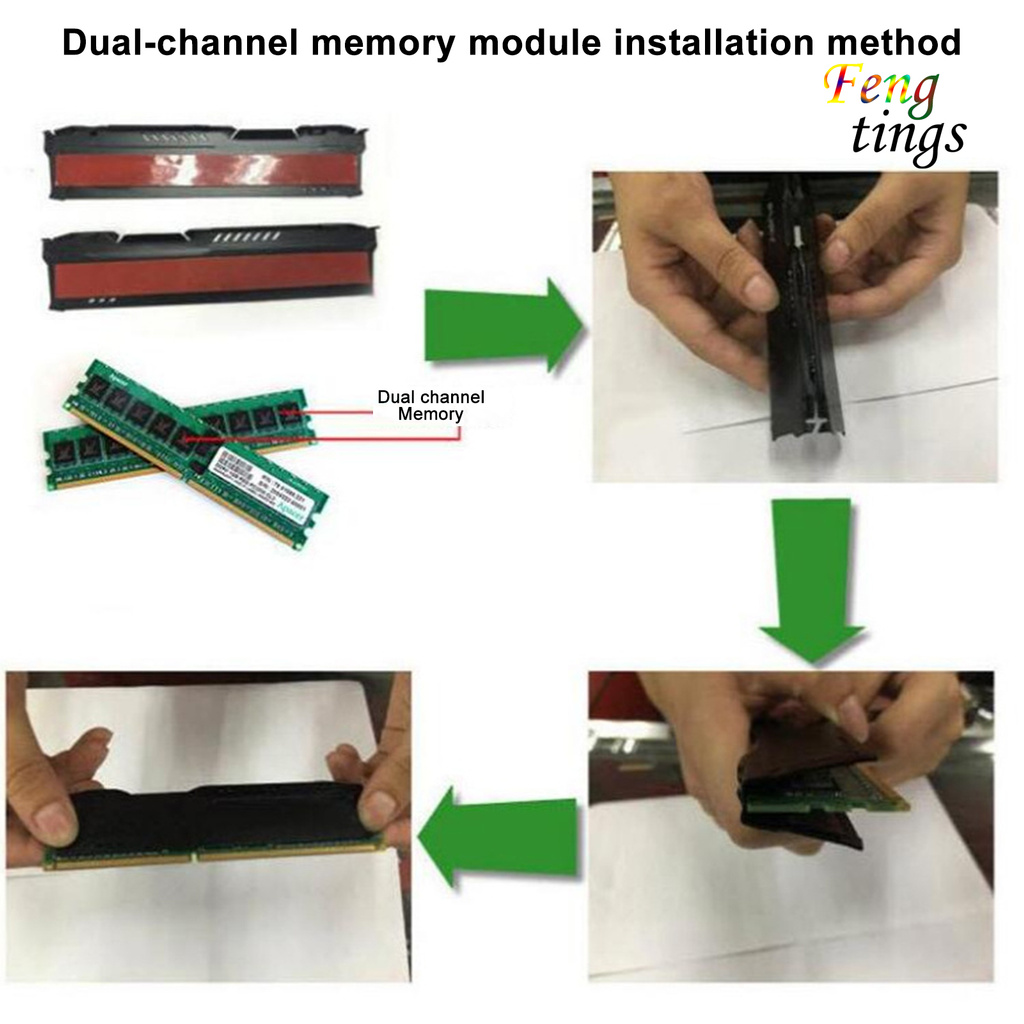 Ram Tản Nhiệt Cho Máy Tính Ddr2 / Ddr3 / Ddr4