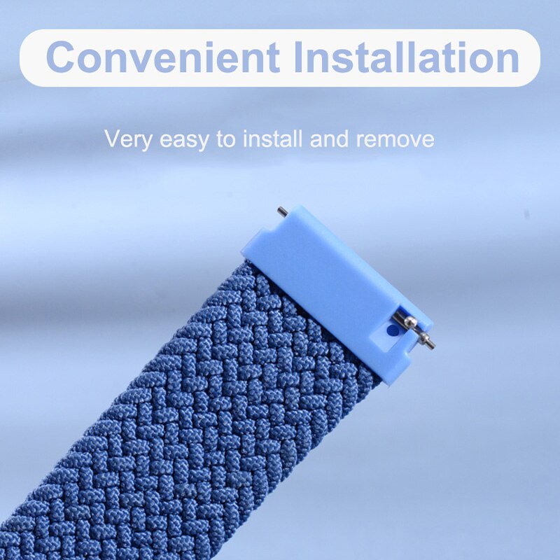 Nylon Elastic Braided solo loop Strap For Huawei watch Fit 2 Band Bracelet Smart watch Accessories