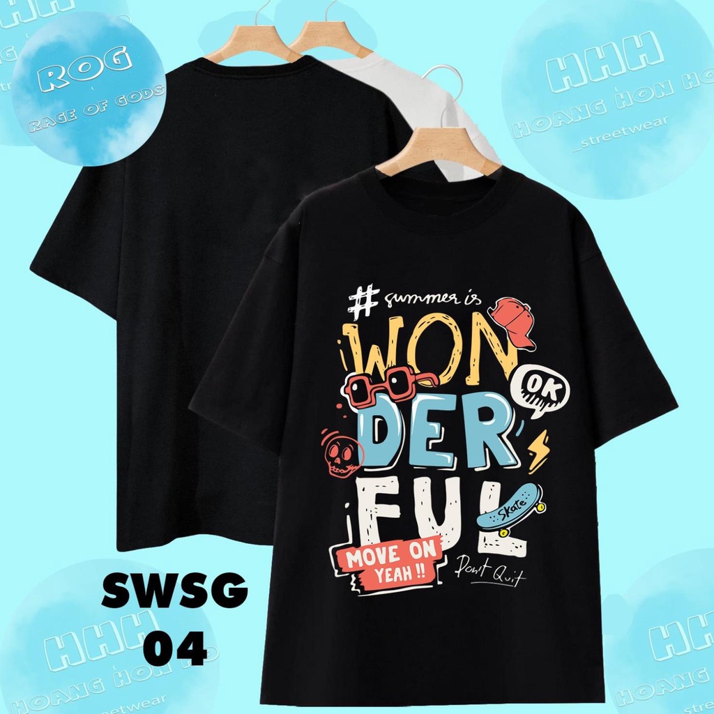 [Premium] Áo thun SWSG 04 form âu  -Streetwears SG
