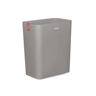 Thùng rác fitis mono chữ nhật - xám 20l thung rac văn phong