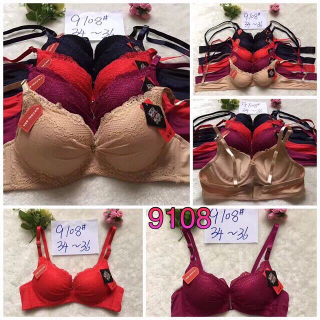 (Áo 9108) áo gọng ren đệm ngực tạo khe xinh xắn