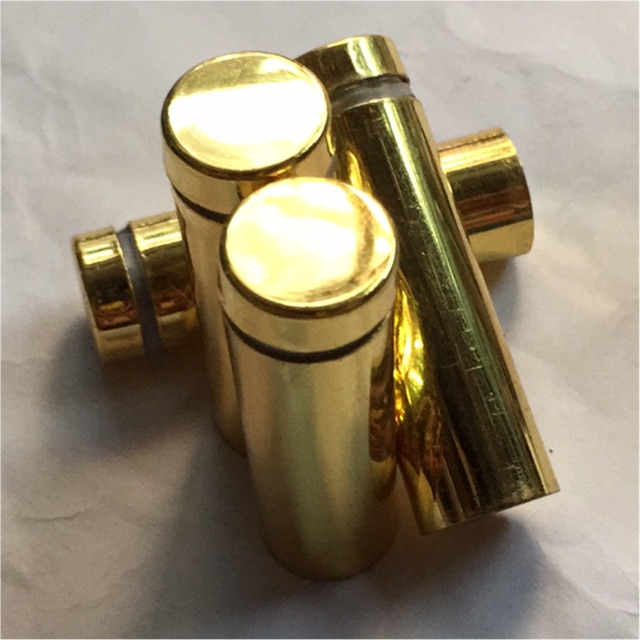 Ốc chân kính mạ vàng