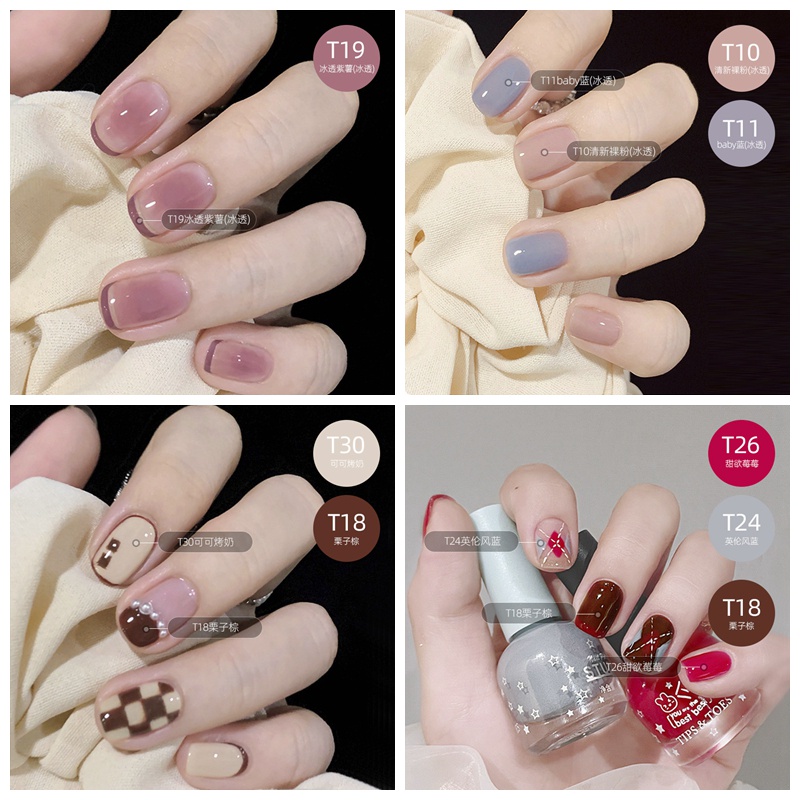 Sơn Móng Tay Nhanh Khô Không Mùi Thời Trang Thu Đông
