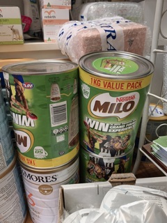 Sữa milo úc