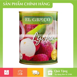 [HÀNG CHÍNH HÃNG] Vải Tươi Đóng Lon EL GRECO 565gr