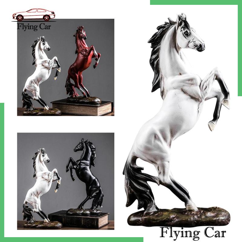 [Lzdjfmy2] Mô Hình Tượng Ngựa Để Bàn Trang Trí Hiện Đại Làm Quà Tặng