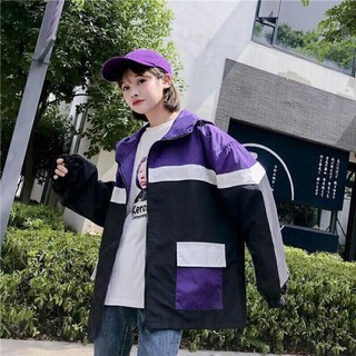 Áo khoác gió nữ form rộng